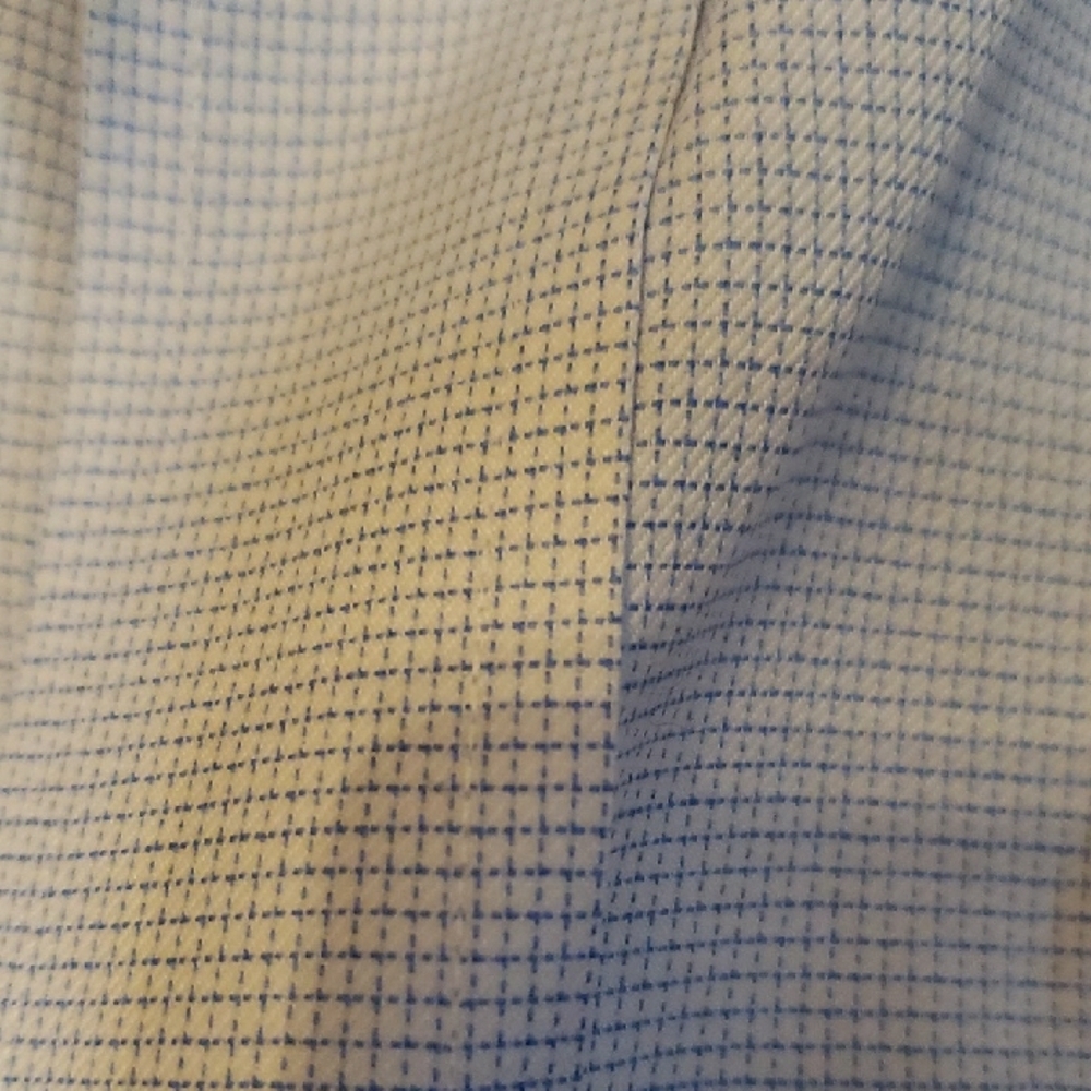 Brooks Brothers Blue Microcheck Dress Shirt - Picture 5 of 6